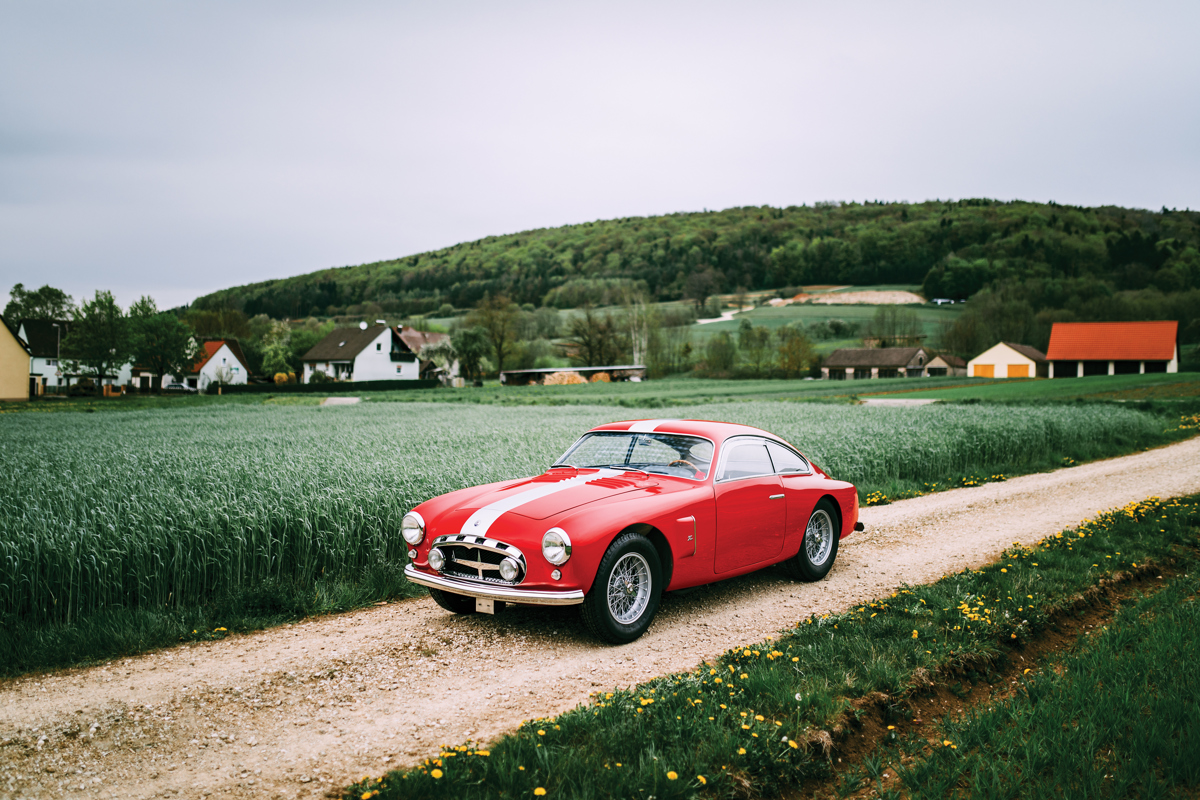 1955 Maserati A6G/2000 Berlinetta Zagato offered at RM Sotheby’s Villa Erba live auction 2019
